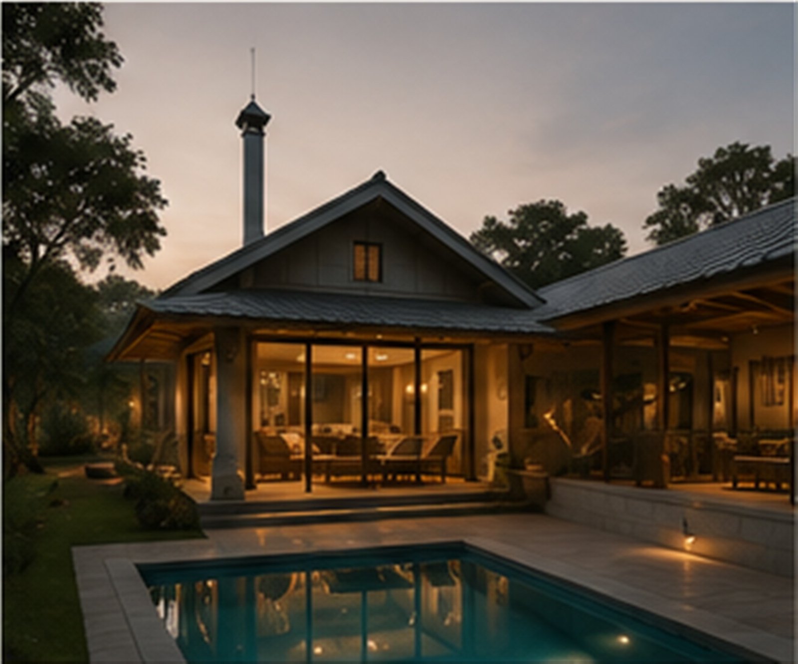A Contemporary Farmhouse