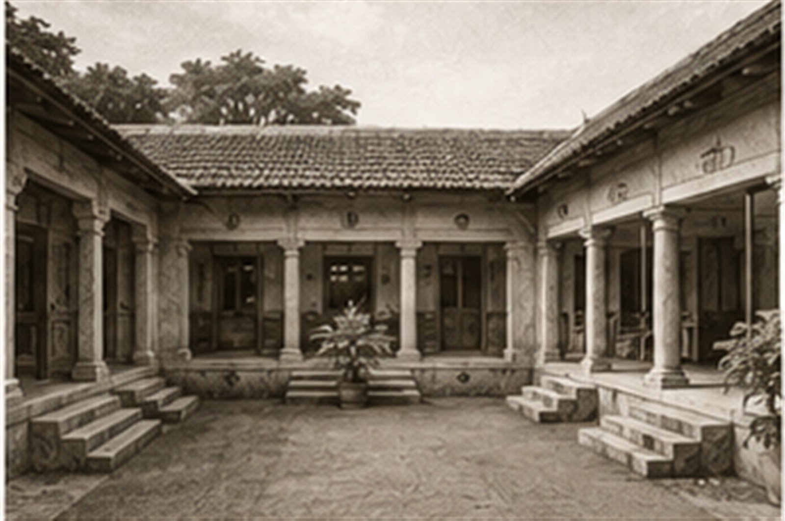 Courtyards as the heart